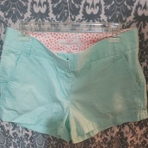 J.Crew Chino Shorts size 4 Light Mint Green